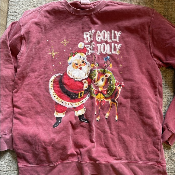 Shop Kristin Jones Christmas Sweatshirt - Picture 1 of 3